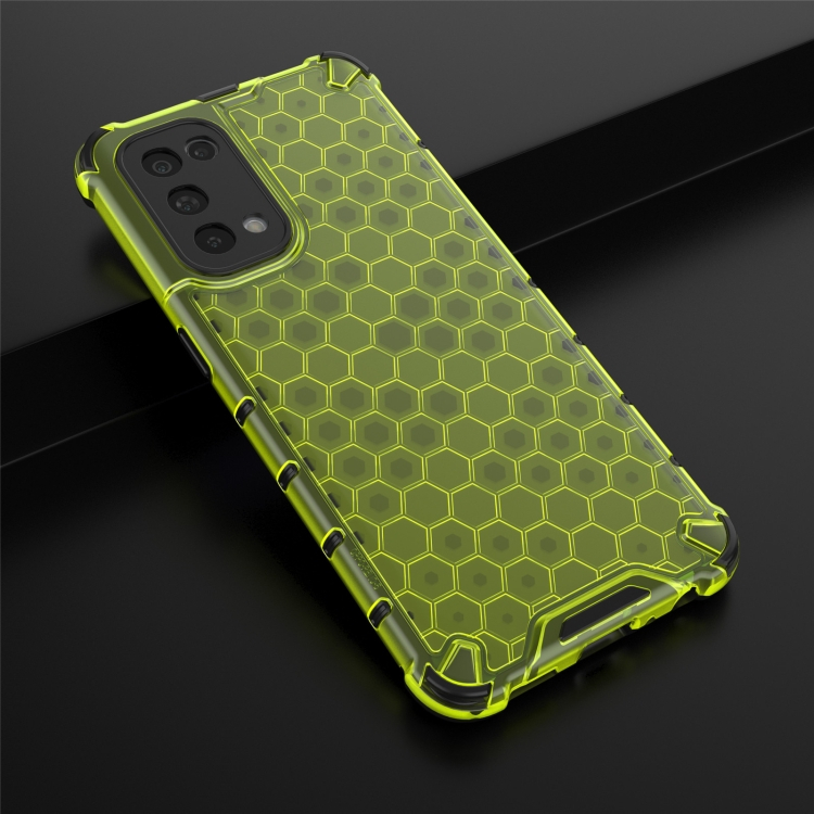 HONEYCOMB Védőburkolat Oppo Reno5 5G zöld termék 2. képe