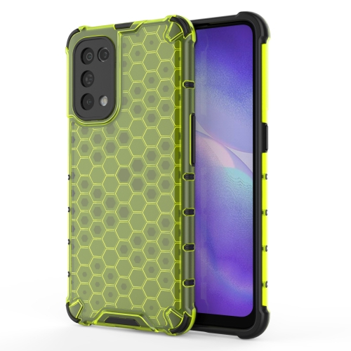 HONEYCOMB Védőburkolat Oppo Reno5 5G zöld akciós termékkép 1