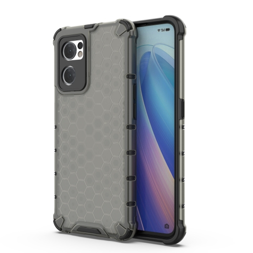 HONEYCOMB Védőburkolat Oppo Reno7 5G fekete akciós termékkép 1