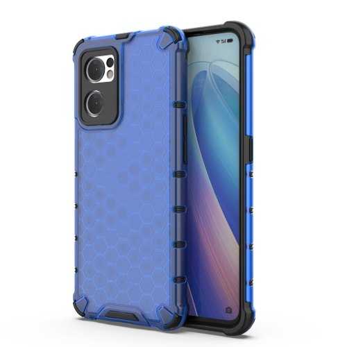HONEYCOMB Védőburkolat Oppo Reno7 5G kék akciós termékkép 1