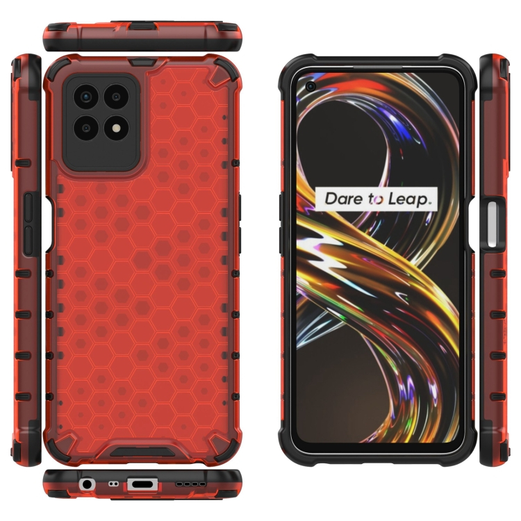 HONEYCOMB Realme 8i piros termék 2. képe