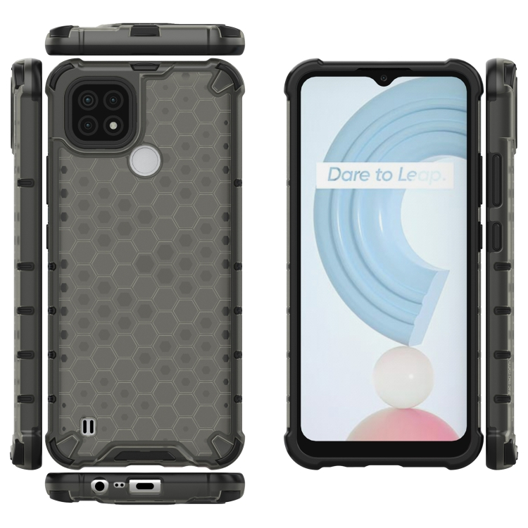 HONEYCOMB Realme C21 fekete termék 2. képe