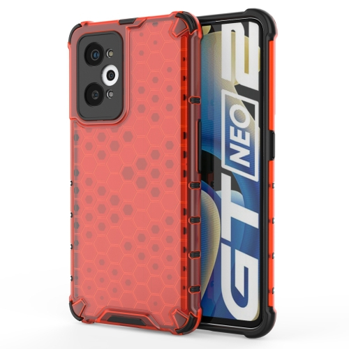 HONEYCOMB Védőburkolat Realme GT Neo2 5G piros akciós termékkép 1
