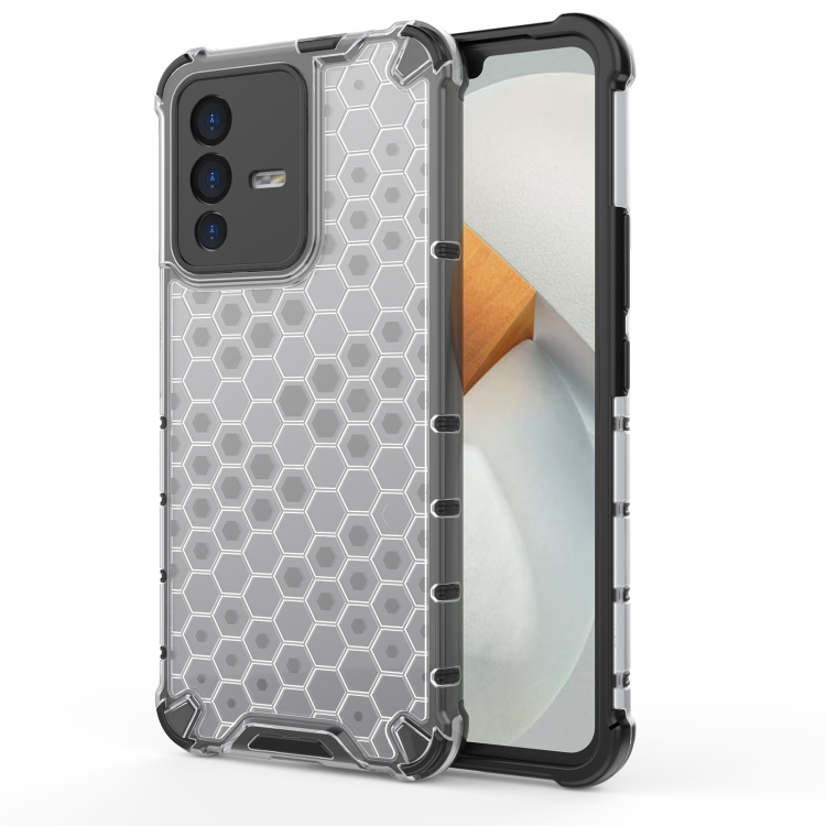 HONEYCOMB Védőburkolat Vivo V23 5G fehér akciós termékkép 1