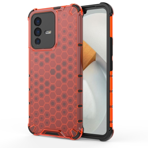 HONEYCOMB Védőburkolat Vivo V23 5G piros akciós termékkép 1