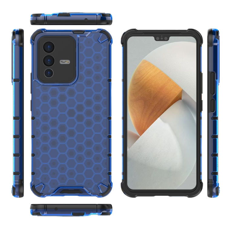 HONEYCOMB Védőburkolat Vivo V23 5G kék termék 2. képe