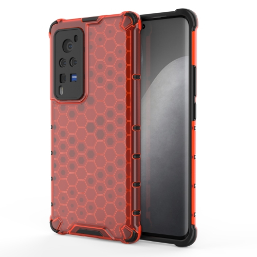 HONEYCOMB Védőburkolat Vivo X60 Pro 5G piros akciós termékkép 1