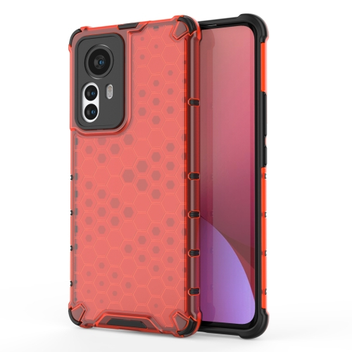 HONEYCOMB Védőburkolat Xiaomi 12 Pro piros akciós termékkép 1