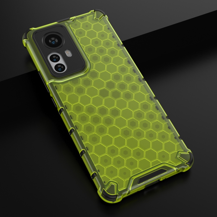 HONEYCOMB Védőburkolat Xiaomi 12 Pro zöld termék 2. képe