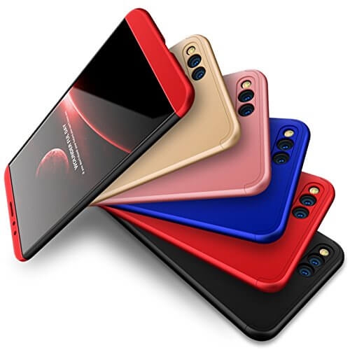 360° védőburkolat Honor 7X piros termék 2. képe