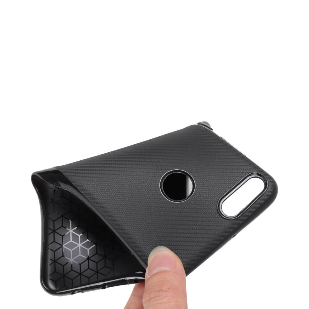FIBER védőburkolat Huawei Y9 2018 fekete termék 2. képe