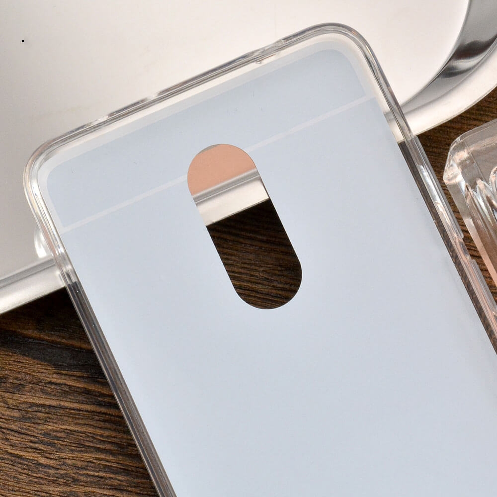 Xiaomi Redmi 5 tükör szilikon borítás arany termék 2. képe