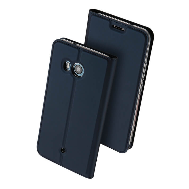 DUX Peňaženkový obal HTC U11 Life modrý termék 2. képe