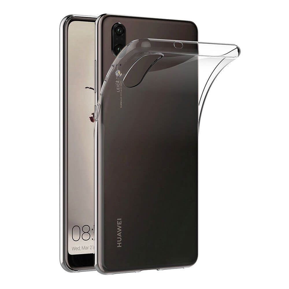 Szilikon burkolat Huawei P20 átlátszó termék 2. képe