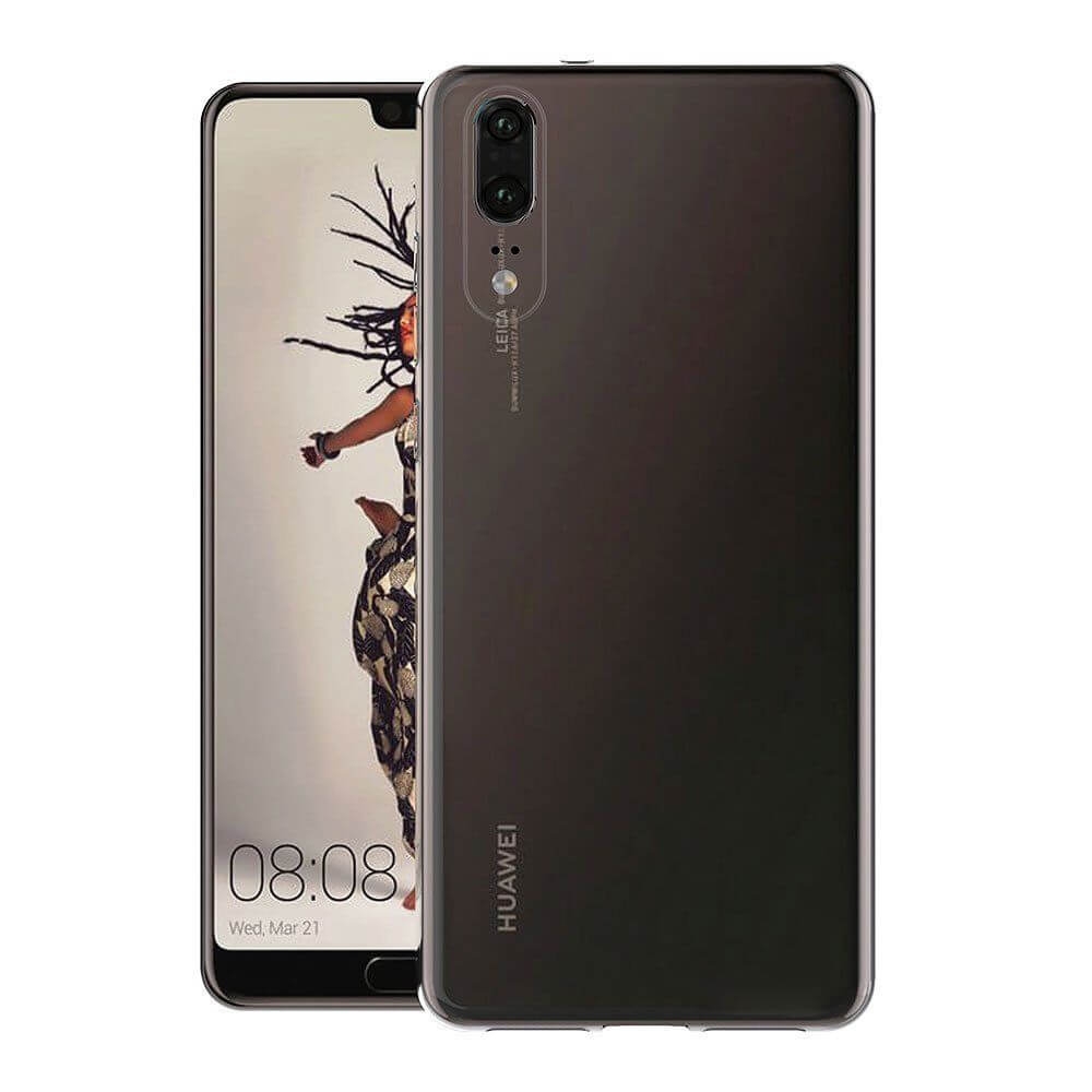 Szilikon burkolat Huawei P20 átlátszó akciós termékkép 1