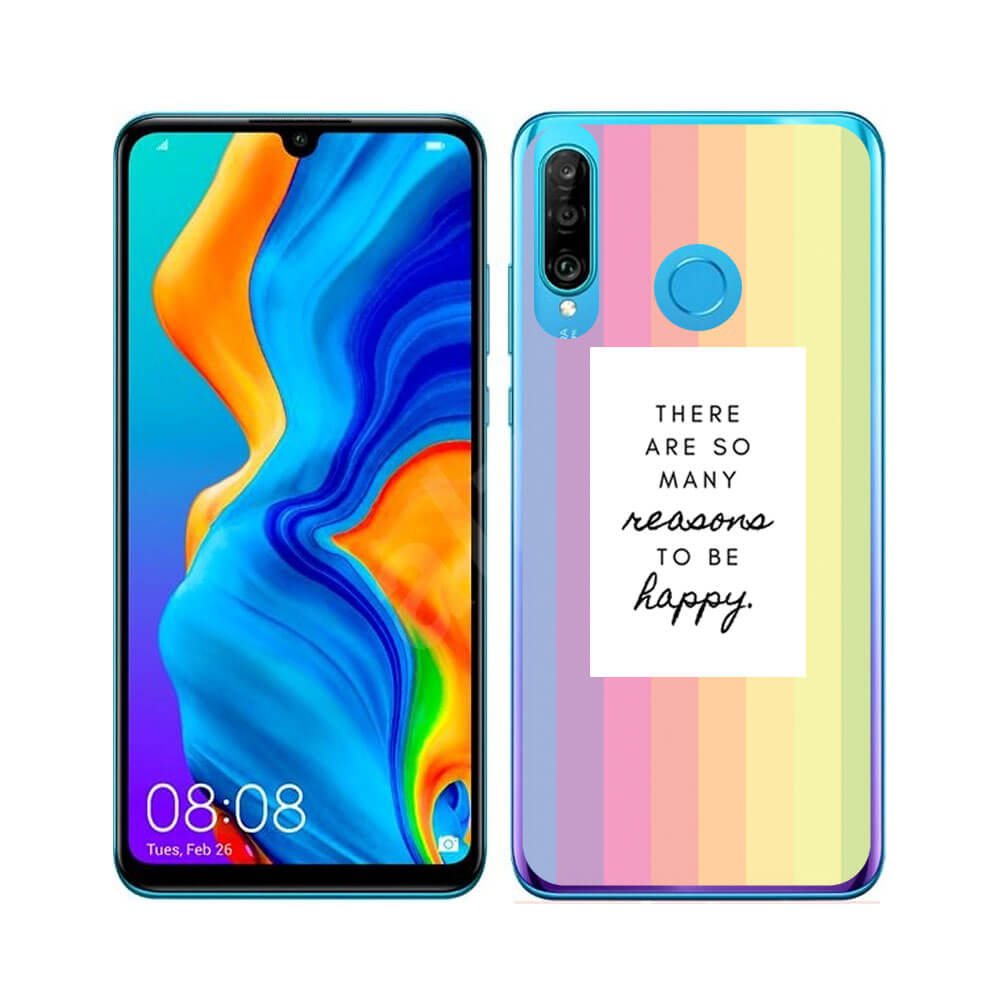 PROTEMIO MY ART Védőtok Huawei P30 Lite REASONS (040) akciós termékkép 1
