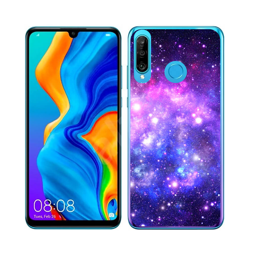 PROTEMIO MY ART Védőtok Huawei P30 Lite GALAXY készülékhez akciós termékkép 1