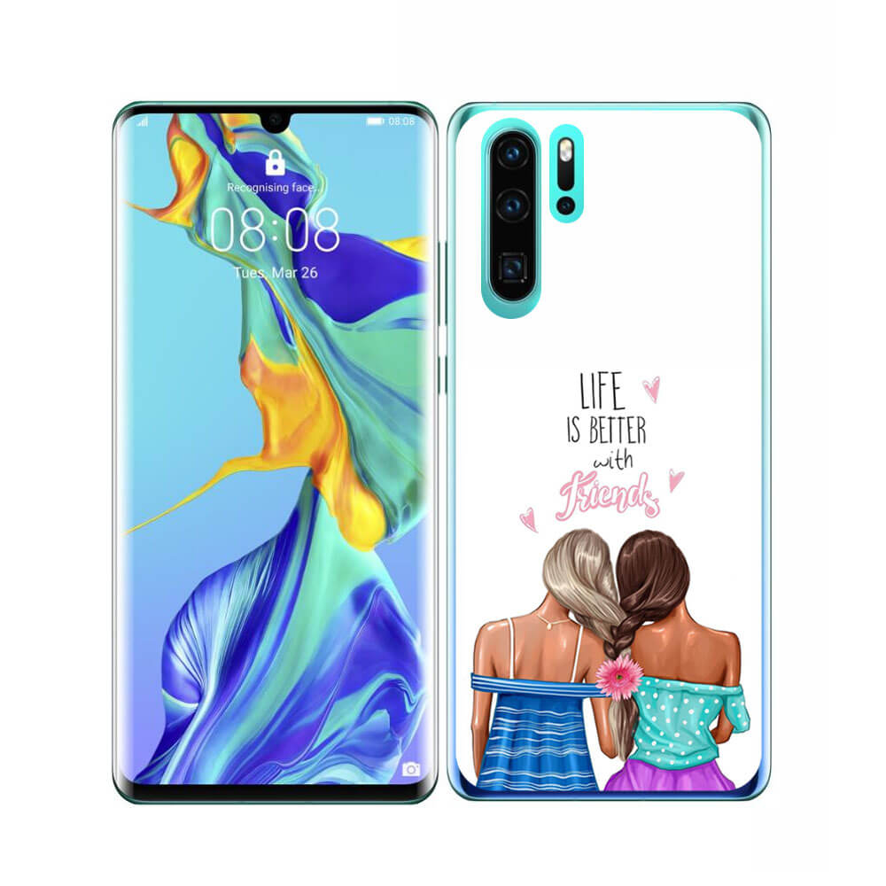 PROTEMIO MY ART védőtok Huawei P30 Pro FRIENDS (060) akciós termékkép 1