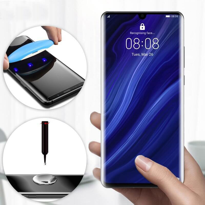UV edzett üveg Huawei P30 Pro akciós termékkép 1