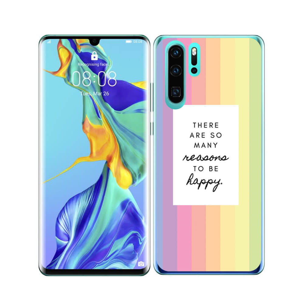 PROTEMIO MY ART Védőtok Huawei P30 Pro REASONS (040) akciós termékkép 1