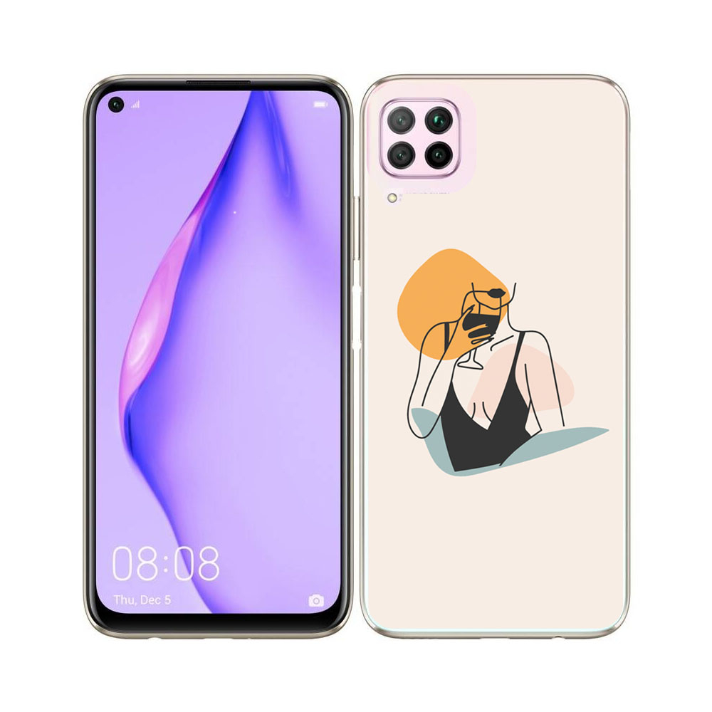PROTEMIO MY ART Védőtok Huawei P40 Lite WOMAN (100) akciós termékkép 1