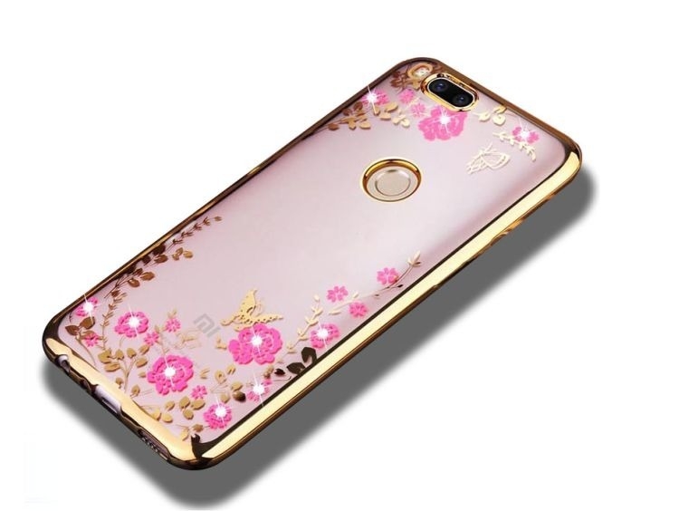 BLOOM TPU borító Huawei P Smart arany akciós termékkép 1