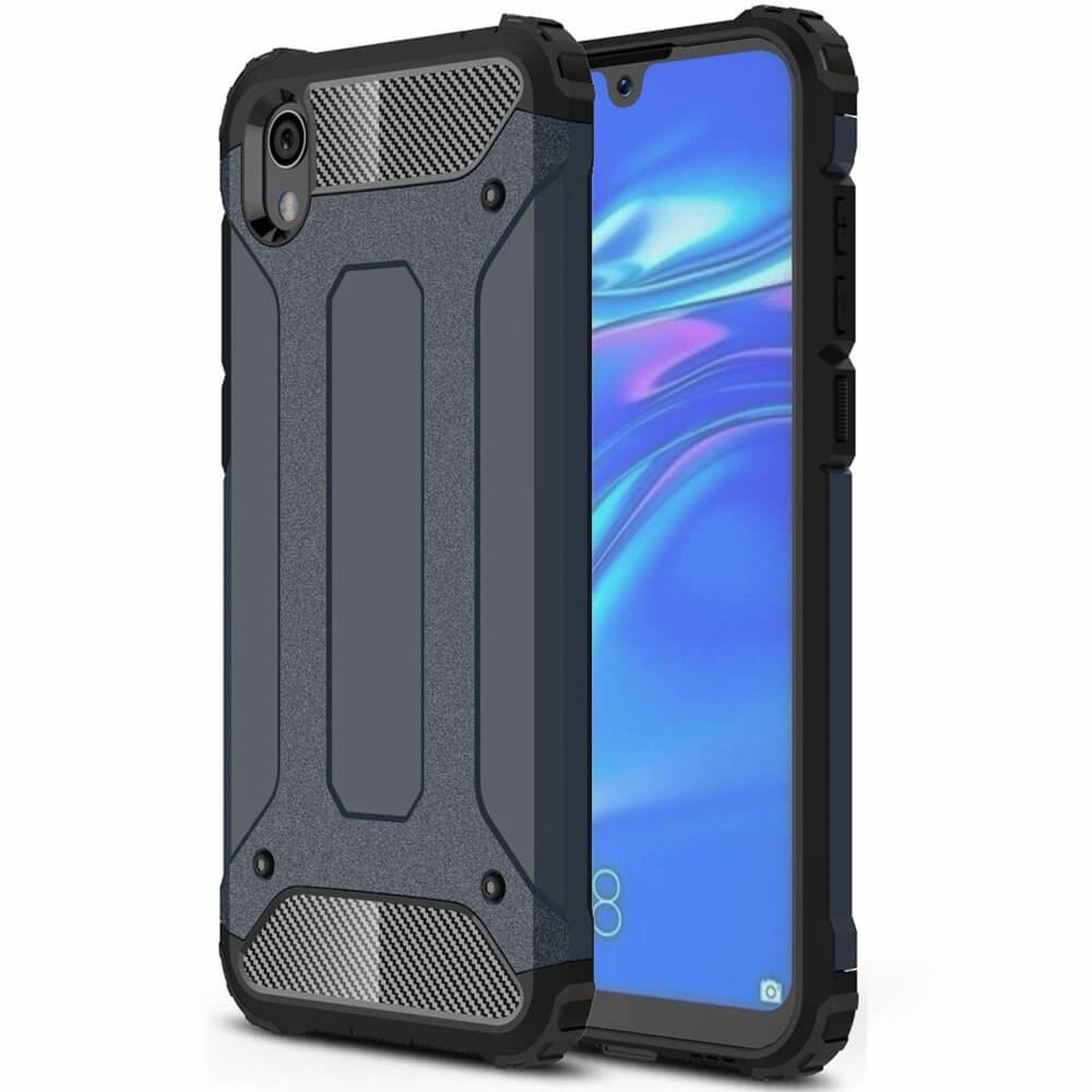 TOUGH Ochranný kryt Huawei Y5 2019 / Honor 8S modrý akciós termékkép 1
