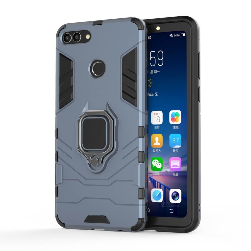 STRONG Védőtok Huawei Y9 2018 kék akciós termékkép 1