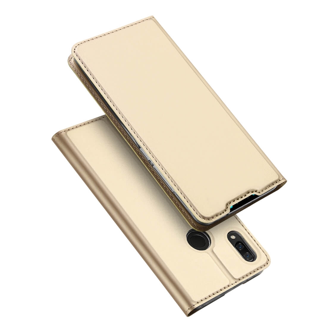 DUX pénztárca tok Huawei Y9 2019 arany akciós termékkép 1