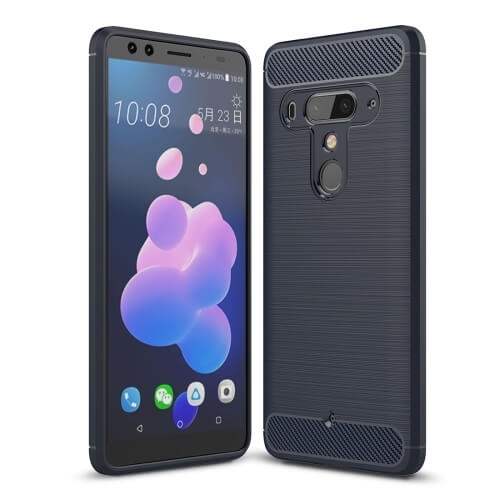 FLEXI TPU obal HTC U12 Plus modrý akciós termékkép 1