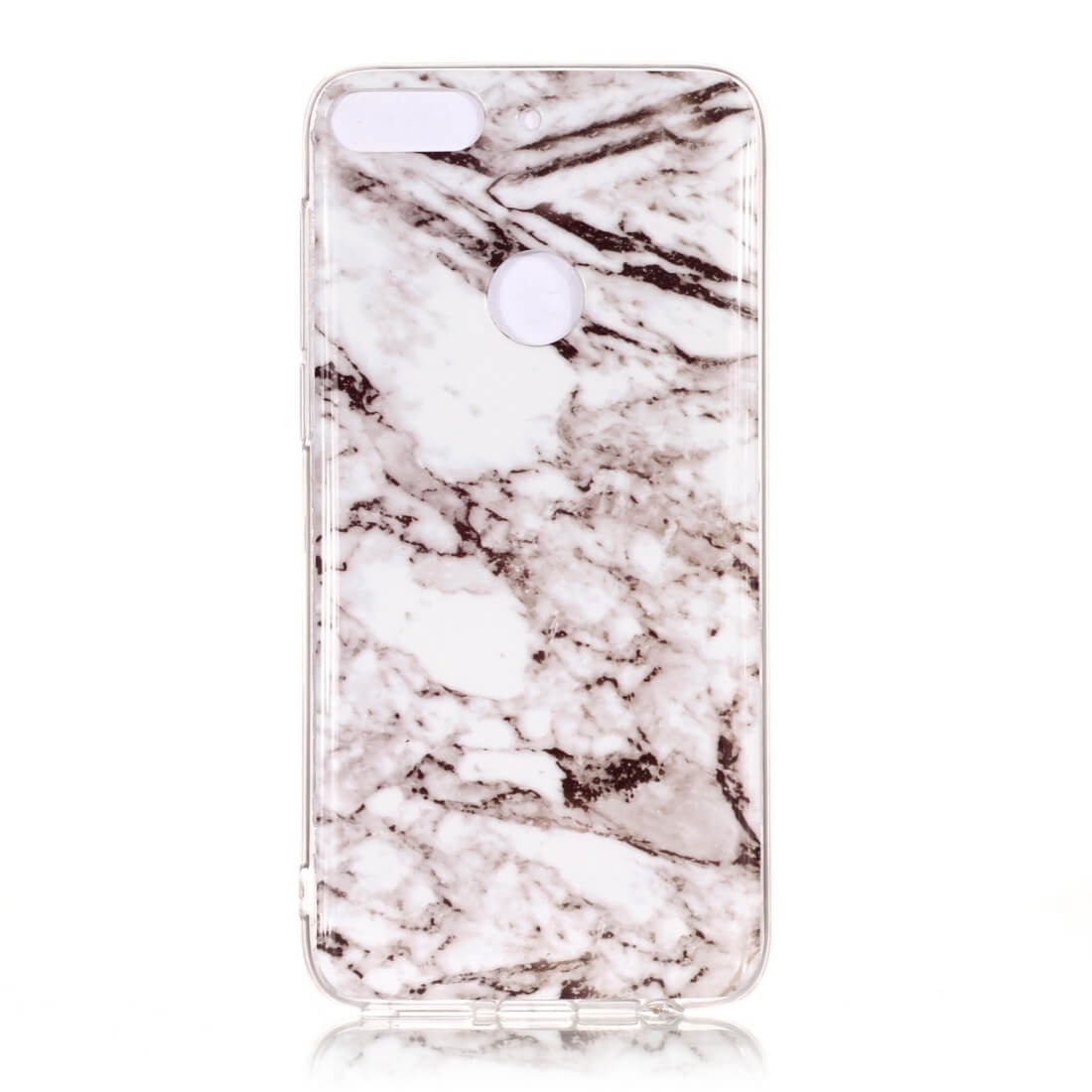 MARBLE HTC Desire 12 Plus védőtok barna akciós termékkép 1