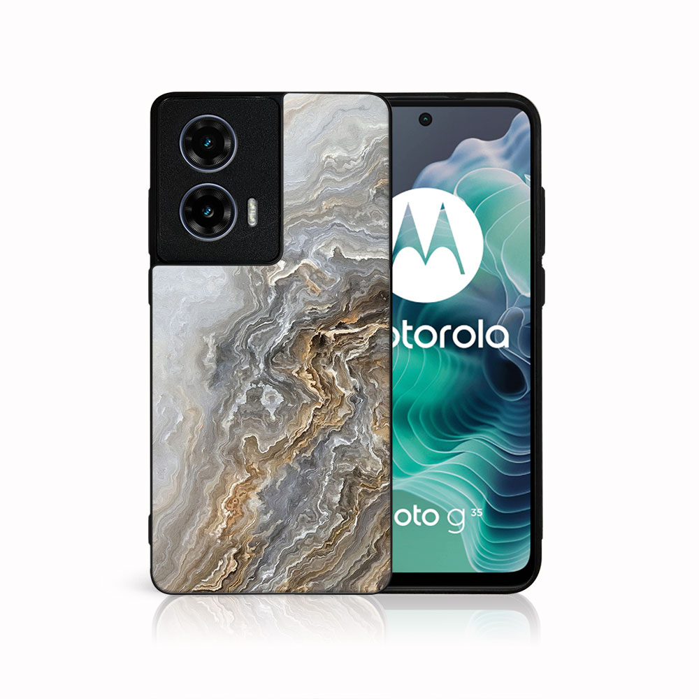 MY ART Védőburkolat a Motorola Moto G35-höz 5G BÉZS (151) akciós termékkép 1