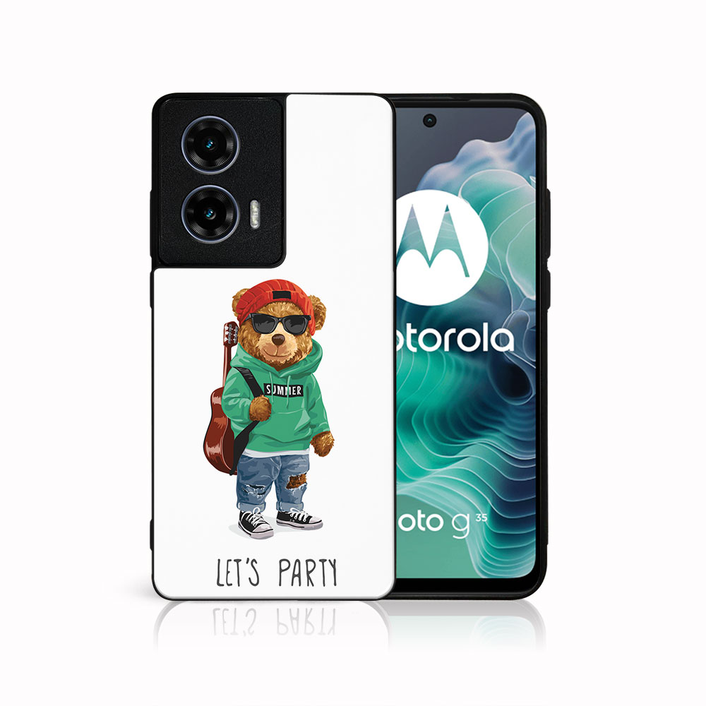 MY ART Védőburkolat Motorola Moto G35 5G BEAR (177)-hoz akciós termékkép 1