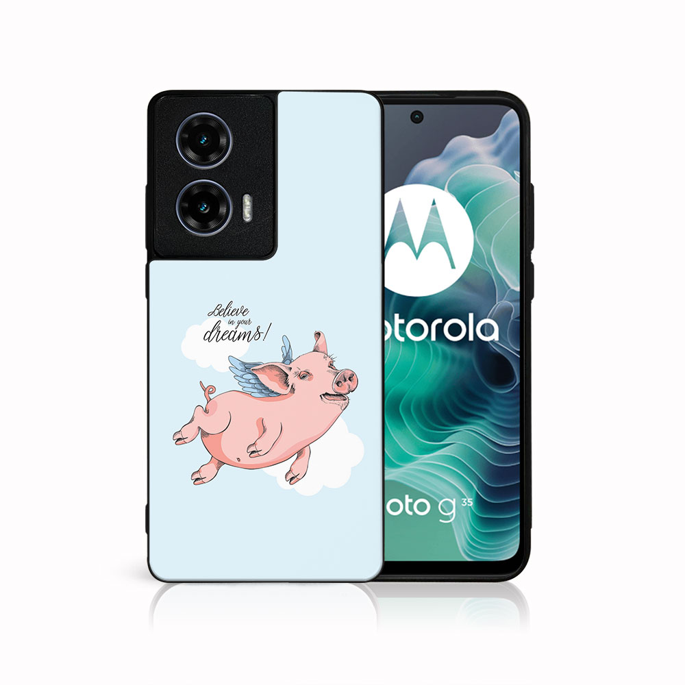 MY ART Védőburkolat Motorola Moto G35 5G PIG (186)-hoz akciós termékkép 1