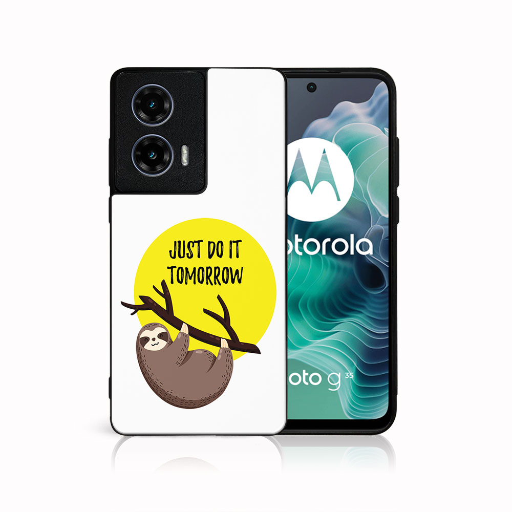 MY ART Védőburkolat Motorola Moto G35 5G SLOTH (188)-hoz akciós termékkép 1
