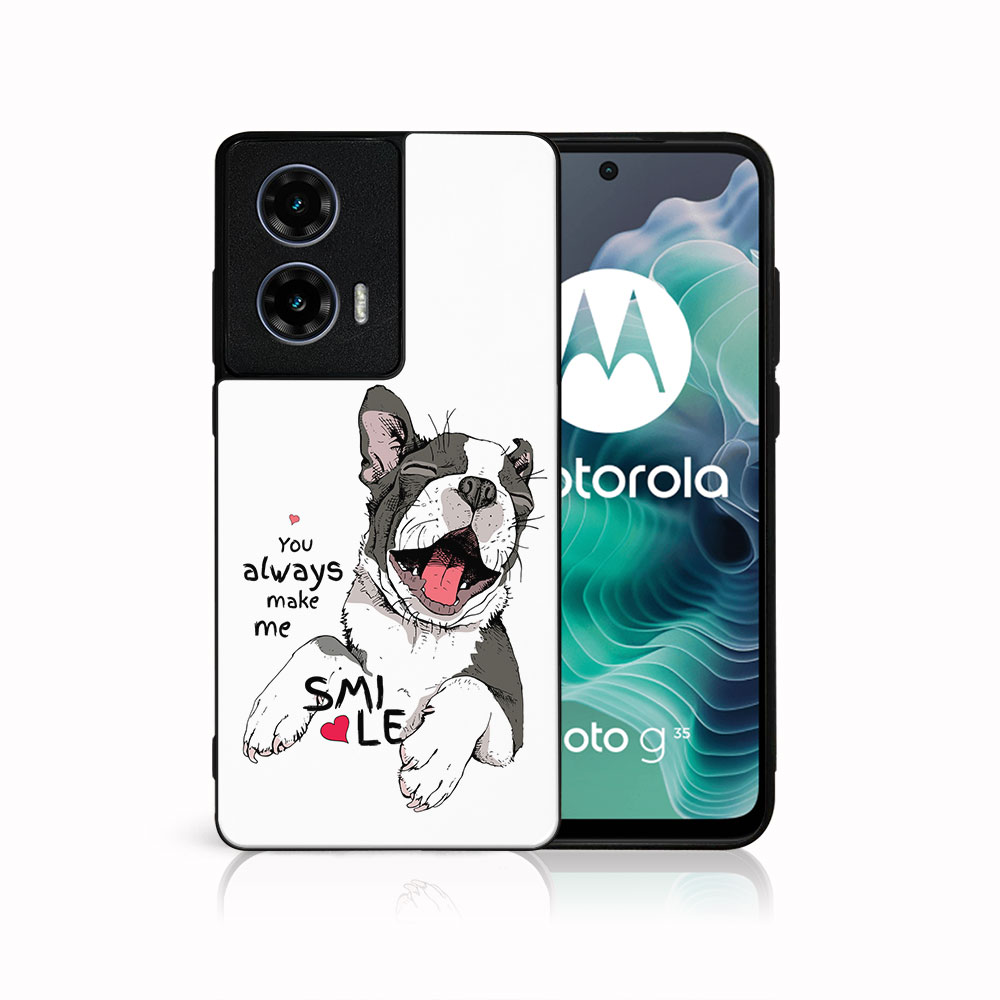MY ART Védőburkolat Motorola Moto G35 5G SMILE (189)-hoz akciós termékkép 1