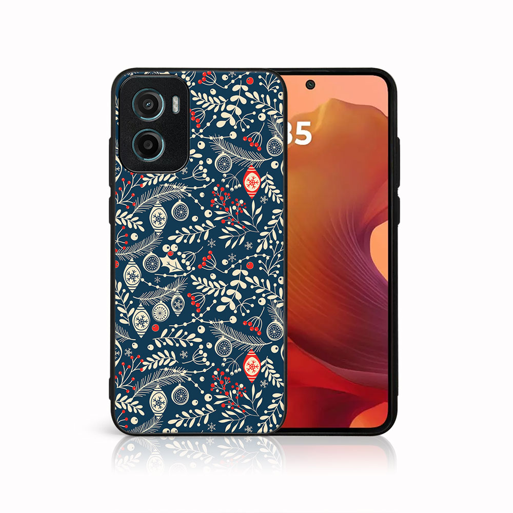 MY ART karácsonyi design borító Motorola Moto G05 / Moto E15 MISTLETOE (070) akciós termékkép 1