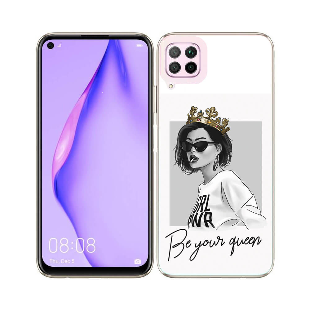 PROTEMIO MY ART Védőtok Huawei P40 Lite QUEEN (139) akciós termékkép 1