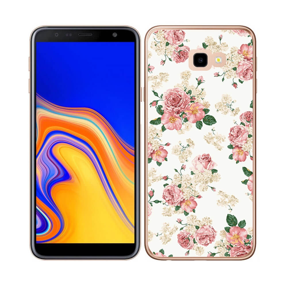 PROTEMIO MY ART Samsung Galaxy J4 Plus (J415) védőburkolat PINK ROSES (016) akciós termékkép 1
