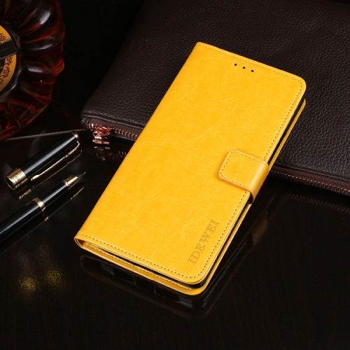 IDEWEI pénztárca huzat Oukitel C21 sárga termék 2. képe