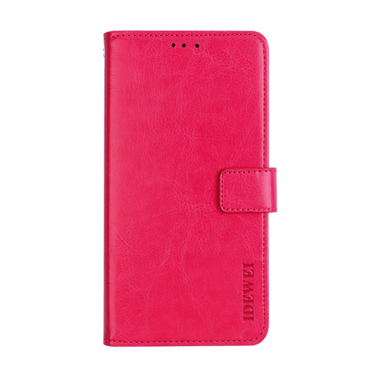 IDEWEI pénztárca huzat Oukitel C21 rózsaszín akciós termékkép 1