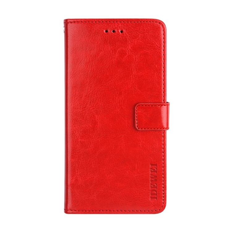 IDEWEI Wallet tok Xiaomi 11T / 11T Pro piros akciós termékkép 1
