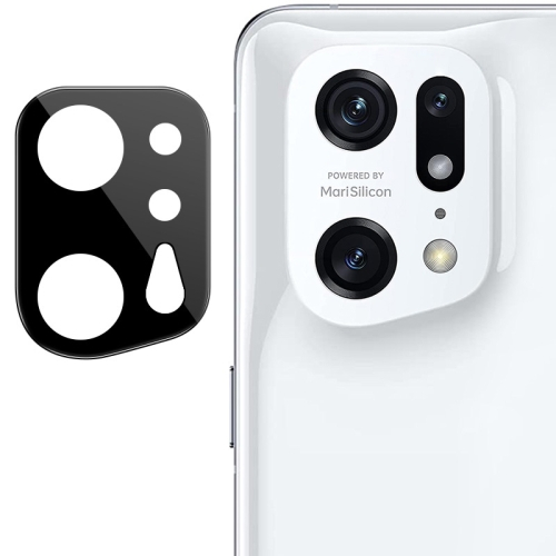 IMAK FULL COVER Oppo Find X5 Pro kameraüveg fekete akciós termékkép 1