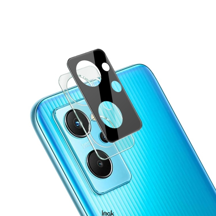 IMAK FULL COVER Realme 9i kameraüveg fekete termék 2. képe