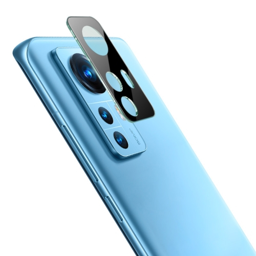 IMAK FULL COVER üveg Xiaomi 12 / Xiaomi 12X fekete kamerához akciós termékkép 1