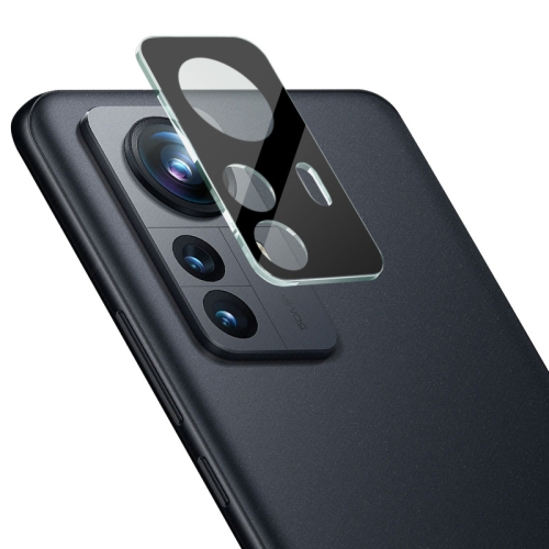 IMAK FULL COVER Üveg Xiaomi 12 Pro kamerához fekete akciós termékkép 1