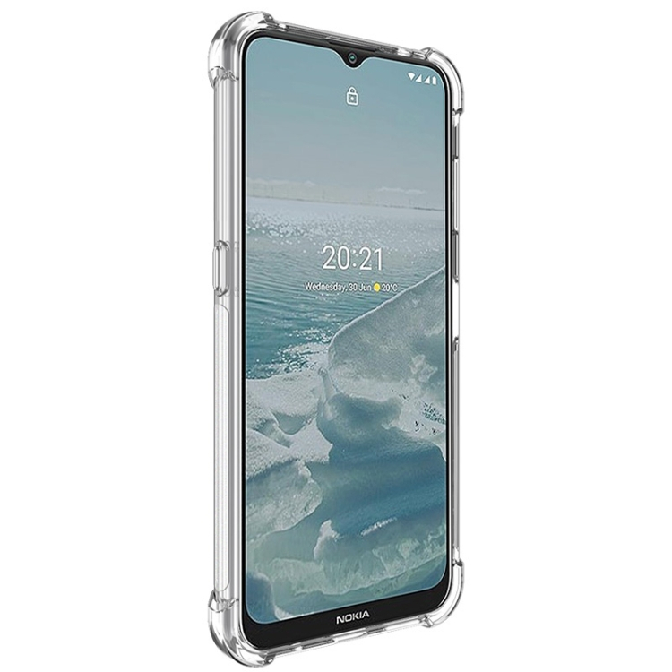 IMAK Szilikon védőburkolat + Nokia G10 / G20 átlátszó fólia termék 2. képe