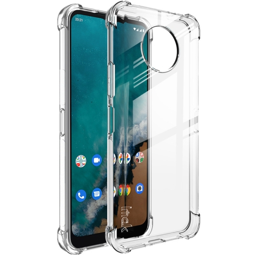 IMAK Védő szilikon borítás + fólia Nokia G50 átlátszó akciós termékkép 1