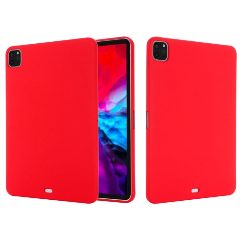 RUBBER Gumi borítás Apple iPad Pro 11 (2022 / 2021 / 2020 / 2018) piros akciós termékkép 1
