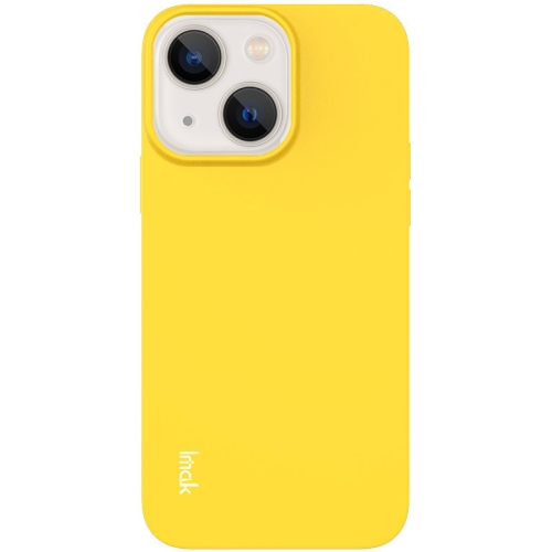 IMAK RUBBER Gumi borítás Apple iPhone 13 sárga akciós termékkép 1